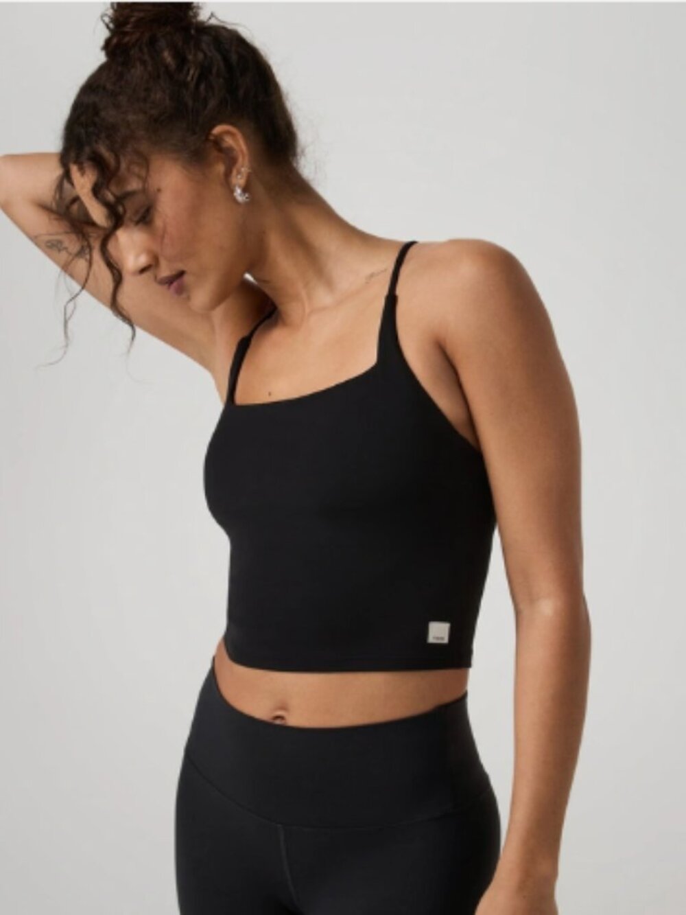 Vuori - AllTheFeels Strappy Back Tank Top in Black